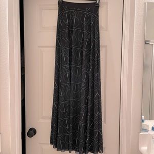 Blackmilk Harry Potter deathly hallows maxi skirt